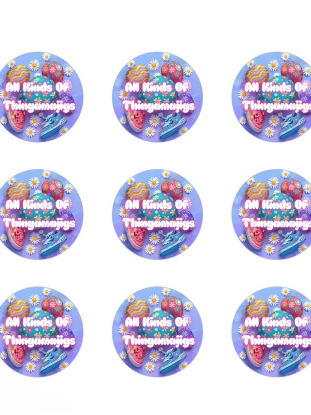 “Bigger Than Posh” Stickers 24CT - Picture 6 of 6